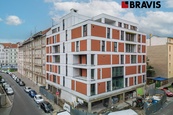 Prodej novostavby ateliéru 2+kk, ulice AUERSWALDOVA, s možností osobního nebo družstevního vlastnictví a krytého parkování, cena 8312500 CZK / objekt, nabízí BRAVIS reality